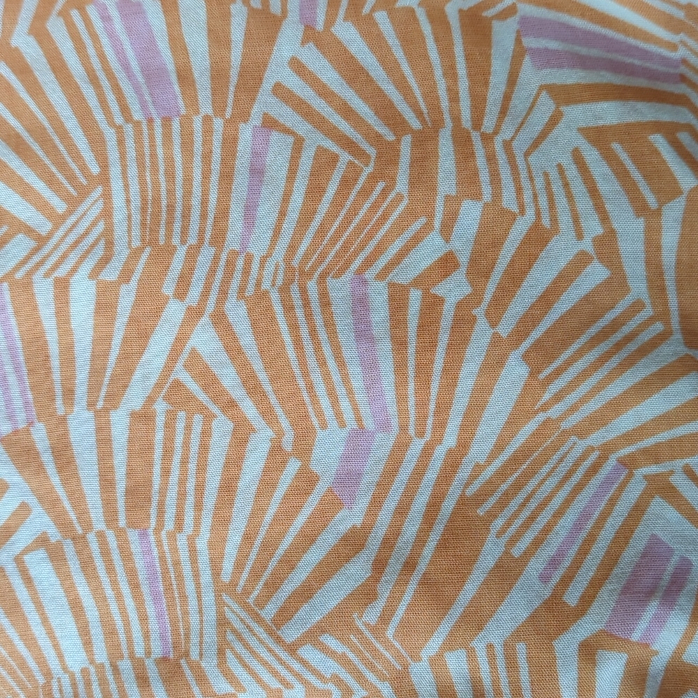 WORLD MARKET / orange and pink printed maxi dress / S/M - Picture 5 of 5